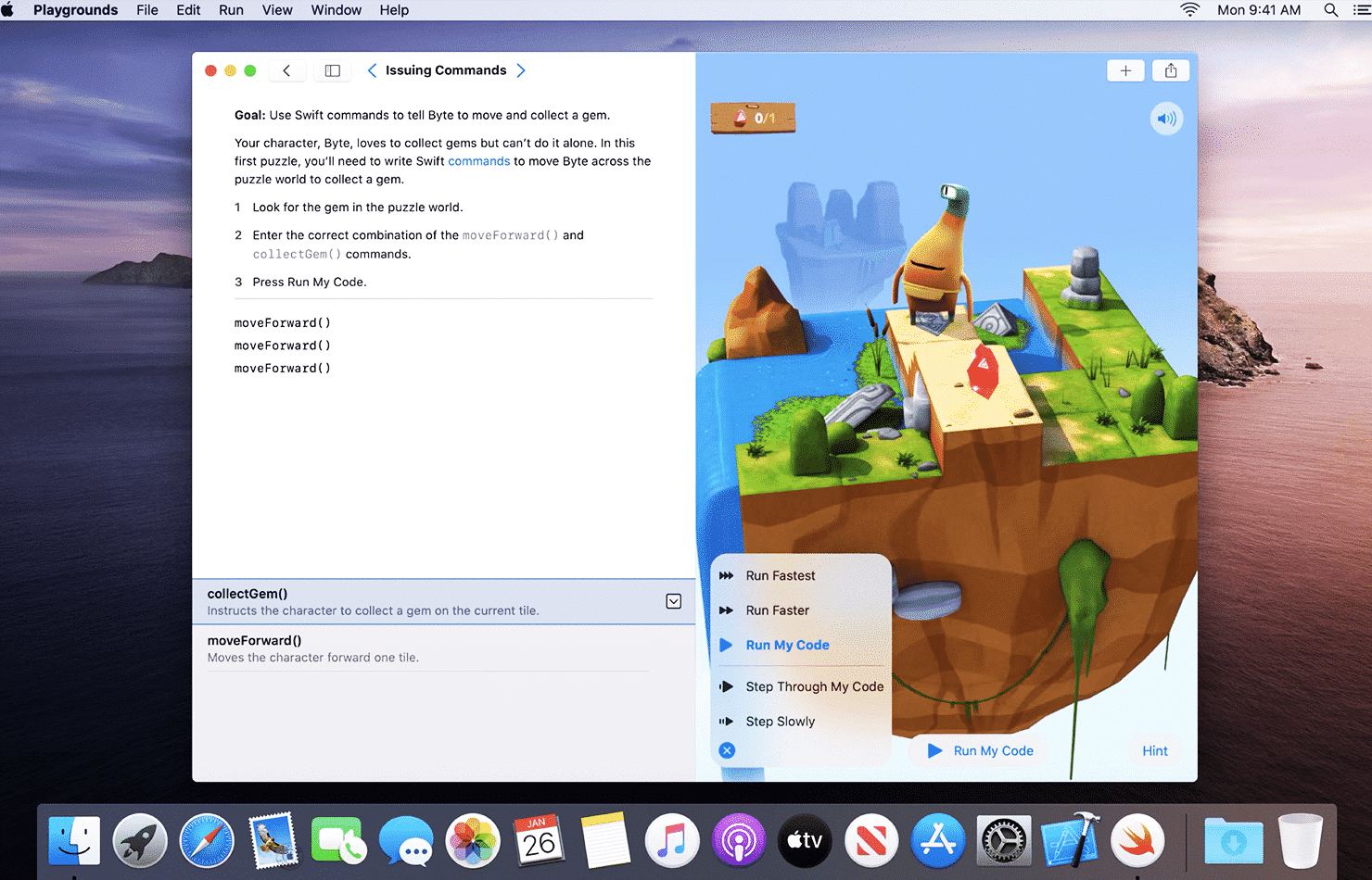 Swift Playgrounds Mac