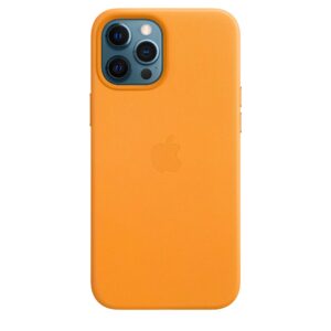 iPhone 12 Pro Max Leather Case with MagSafe - California Poppy