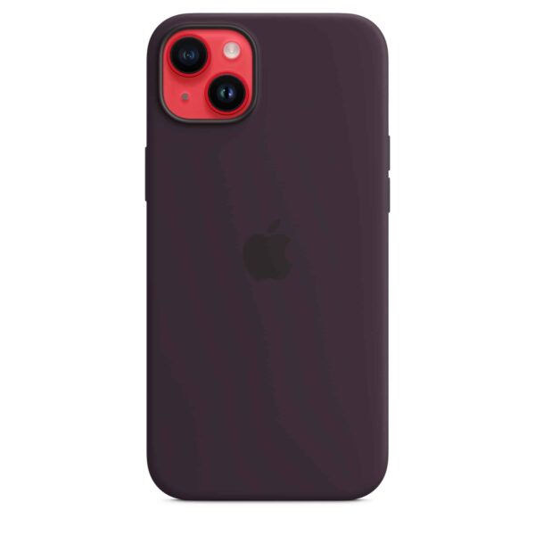 iPhone 14 Plus Silicone Case with MagSafe - Elderberry