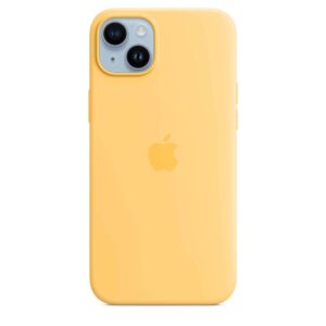 iPhone 14 Plus Silicone Case with MagSafe - Sunglow