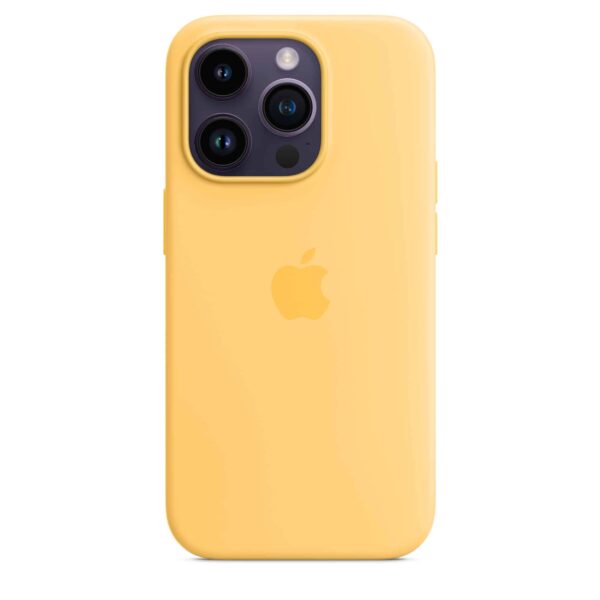 iPhone 14 Pro Silicone Case with MagSafe - Sunglow