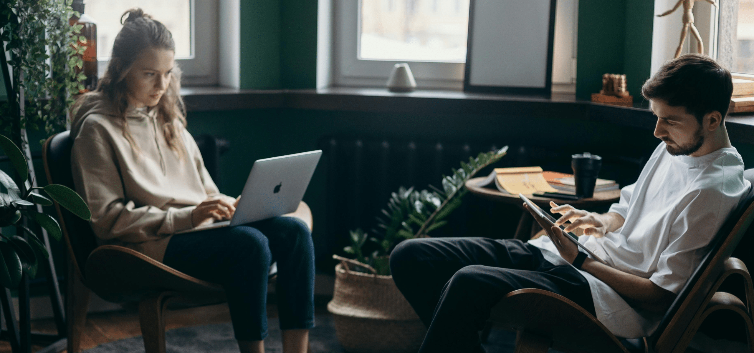 Employees using Apple devices